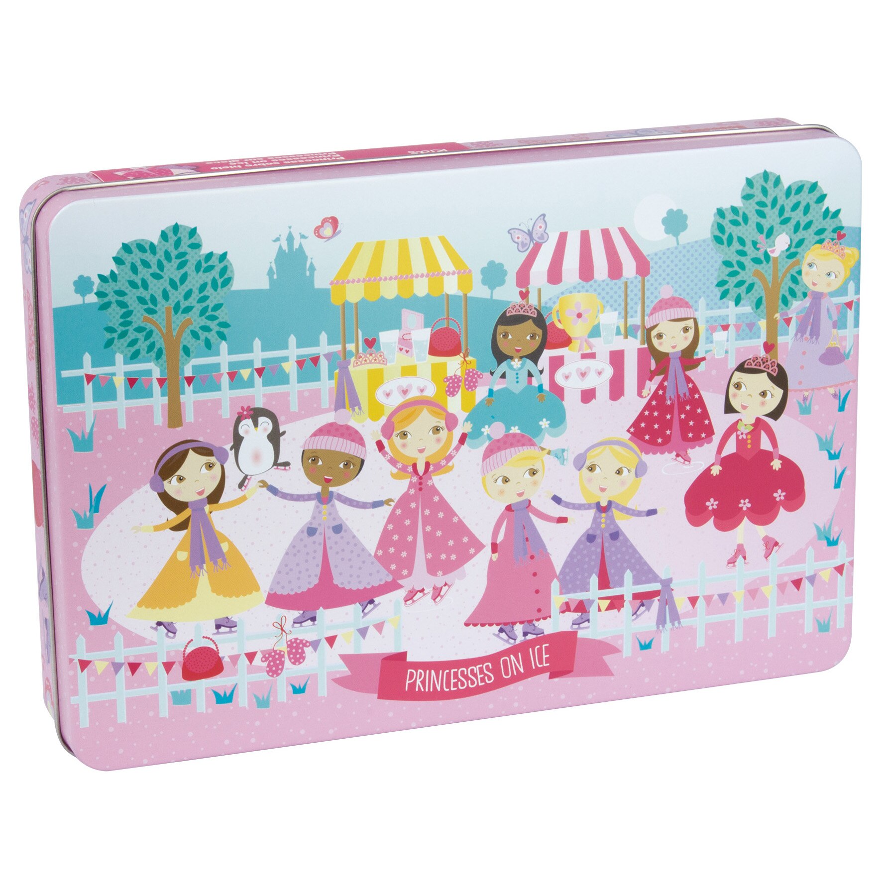 Puzzle APLI XL - Princess on ice, 24 piese